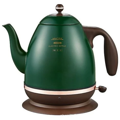 Retro Electric Kettle 304 Stainless Steel Household Appliances 1.5l Portable Travel Water Boiler 1500w European Style Coffee Pot Green 3 Retro Electric Kettle 304 Stainless Steel Household Appliances 1.5l Portable Travel Water Boiler 1500w European Style Coffee Pot Green