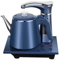 220V Electric Kettle 0.8l Heat Preservation Teapot Household Smart Thermostat Kettle Safety Stainless Steel Water Dispenser Uk -Home Appliance Store 74692797 3