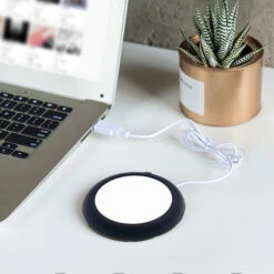 Coffee Mug Warmer For Desk Auto Shut Off USB, Electric Beverage Warmer For Coffee,Cocoa,Tea,Milk Matte Black -Home Appliance Store 77432027 5