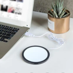 Coffee Mug Warmer For Desk Auto Shut Off USB, Electric Beverage Warmer For Coffee,Cocoa,Tea,Milk Black 11 Coffee Mug Warmer For Desk Auto Shut Off USB, Electric Beverage Warmer For Coffee,Cocoa,Tea,Milk Black -Home Appliance Store 77432074 5