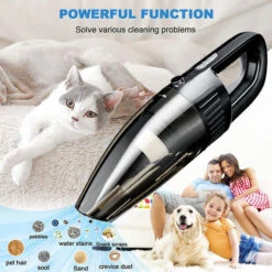 Powerful Quick Charge Lithium-ion Handheld Vacuum Cleaner, Small Lightweight Portable Handheld Vacuum Cleaner, Mini Handheld Vacuum Cleaner For Car, Home, Pet Hair 10 Powerful Quick Charge Lithium-ion Handheld Vacuum Cleaner, Small Lightweight Portable Handheld Vacuum Cleaner, Mini Handheld Vacuum Cleaner For Car, Home, Pet Hair -Home Appliance Store 77562066 4