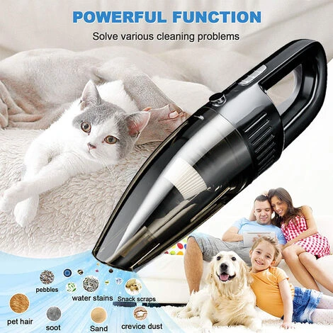 Powerful Quick Charge Lithium-ion Handheld Vacuum Cleaner, Small Lightweight Portable Handheld Vacuum Cleaner, Mini Handheld Vacuum Cleaner For Car, Home, Pet Hair 6 Powerful Quick Charge Lithium-ion Handheld Vacuum Cleaner, Small Lightweight Portable Handheld Vacuum Cleaner, Mini Handheld Vacuum Cleaner For Car, Home, Pet Hair - Image 4