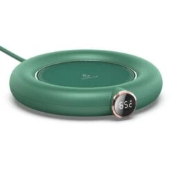 Coffee Mug Warmer&Cup Warmer For Office Desk Use, Electric Beverage Warmer, Coffee Warmer Plate For Cocoa Green