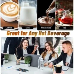 Coffee Mug Warmer&Cup Warmer For Office Desk Use, Electric Beverage Warmer, Coffee Warmer Plate For Cocoa White -Home Appliance Store 78327030 5