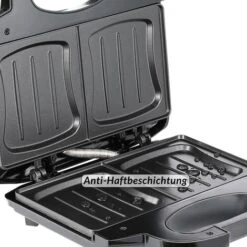 Monzana XXL Toasted Sandwich Maker 750W Non Stick Toastie Machine Toaster With Grill Light Overheating Protection -Home Appliance Store 79008183 4