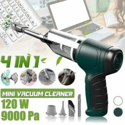 120w Cordless Air Blower Handheld Portable Air Duster Mini 9000pa B - _happyshop -Home Appliance Store 79988150 3