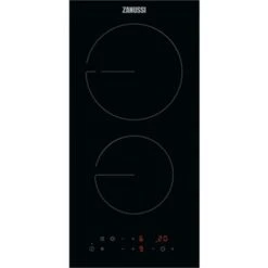 30cm Electric Ceramic Hob In Black, 2 Zone, Domino Design - Zanussi ZHRN383K