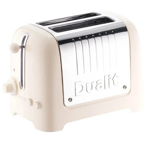 Dualit Lite 2 Slot Toaster Canvas White 3 Dualit Lite 2 Slot Toaster Canvas White
