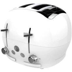 The Funky Appliance Company 4 Slice Toaster White