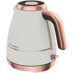 Beko Off White & Rose Gold Cosmopolis Dome Kettle & 2 Slice Toaster Set -Home Appliance Store 83670608 3