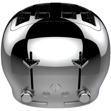 The Funky Appliance Company 4 Slice Toaster Chrome 4 The Funky Appliance Company 4 Slice Toaster Chrome - Image 2