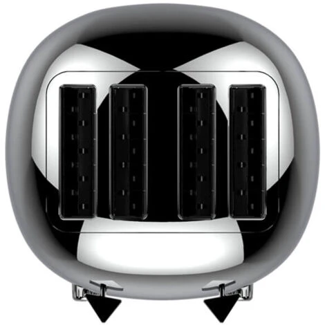 The Funky Appliance Company 4 Slice Toaster Chrome 7 The Funky Appliance Company 4 Slice Toaster Chrome - Image 5