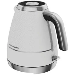 Beko Off White & Chrome Cosmopolis Dome Kettle & 2 Slice Toaster Set -Home Appliance Store 83671171 4