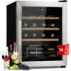 Klarstein Vinamour 16 Uno Wine Fridge 16 Bottles/42 Litres 5-18°C 41dB Glass -Home Appliance Store 83740595 1