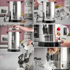 10 L Commercial Catering Kitchen Hot Water Boiler Tea Urn 1650W Boiler Geepas 9 10 L Commercial Catering Kitchen Hot Water Boiler Tea Urn 1650W Boiler Geepas -Home Appliance Store 83743696 3