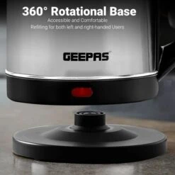 Electric Kettle Stainless Steel Cordless Jug 1.8L Overheat Protection Geepas -Home Appliance Store 83743717 5