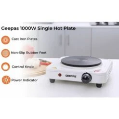 Hot Plate Electric Cooker Single Portable Table Top Kitchen Hob Stove 1000W -Home Appliance Store 83743768 3