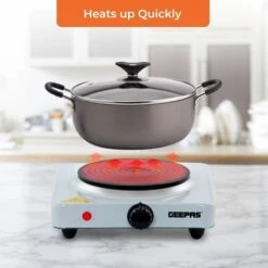 Hot Plate Electric Cooker Single Portable Table Top Kitchen Hob Stove 1000W -Home Appliance Store 83743768 5