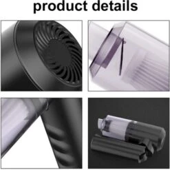 120W/20000Pa Powerful Suction Handheld Portable Car Vacuum Cleaner 11 120W/20000Pa Powerful Suction Handheld Portable Car Vacuum Cleaner -Home Appliance Store 86503282 5