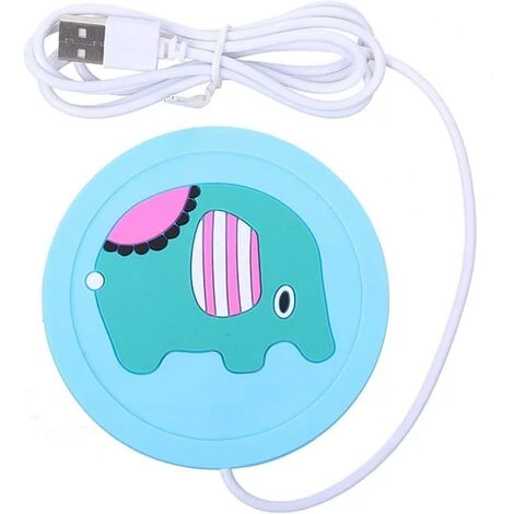 Placemats And Coasters Sets Funny Cup Warmers Electric Warming Mugs Drinks Tea Coffee Warmers (Blue Elephant) 3 Placemats And Coasters Sets Funny Cup Warmers Electric Warming Mugs Drinks Tea Coffee Warmers (Blue Elephant)
