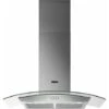 Zanussi ZHC92352X 90cm Chimney Hood With Curved Glass - Stainless Steel -Home Appliance Store 86764627 1