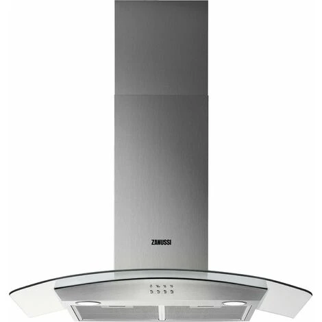 Zanussi ZHC92352X 90cm Chimney Hood With Curved Glass - Stainless Steel 3 Zanussi ZHC92352X 90cm Chimney Hood With Curved Glass - Stainless Steel