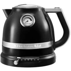 KitchenAid Artisan Onyx Black 2 Slot Toaster And Kettle Set -Home Appliance Store 87182673 3
