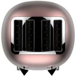 The Funky Appliance Company 4 Slice Toaster Rose Gold Pink -Home Appliance Store 87185748 5