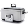 GreenPan Non-Stick Slow Cooker 6L Stainless Steel -Home Appliance Store 87186027 1