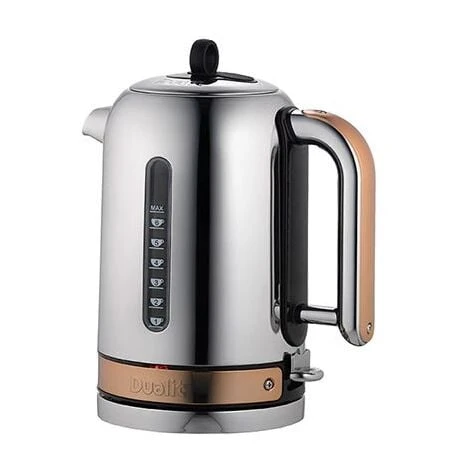 Dualit Classic Kettle Polished Stainless Steel And Copper Trim 4 Dualit Classic Kettle Polished Stainless Steel And Copper Trim - Image 2