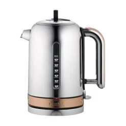 Dualit Classic Kettle Polished Stainless Steel And Copper Trim 9 Dualit Classic Kettle Polished Stainless Steel And Copper Trim -Home Appliance Store 87186228 3