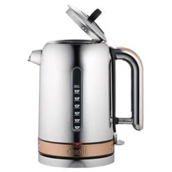 Dualit Classic Kettle Polished Stainless Steel And Copper Trim 10 Dualit Classic Kettle Polished Stainless Steel And Copper Trim -Home Appliance Store 87186228 4