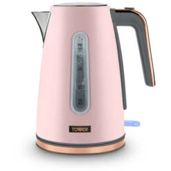 Tower Cavaletto Jug Kettle And 2 Slice Toaster Set Pink -Home Appliance Store 87187068 3