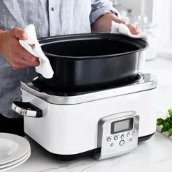 GreenPan Non-Stick Slow Cooker 6L Cream -Home Appliance Store 87187494 5
