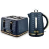 Tower Empire Kettle And 4 Slot Toaster Set Midnight Blue -Home Appliance Store 87568803 1