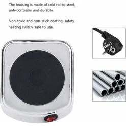 500W Mini Electric Warmer, Griddle Coffee Warmer (220V EU Plug) -Home Appliance Store 87601045 4