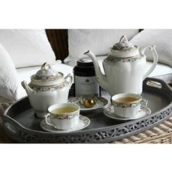 Tea Infuser Teapot - Stainless Steel Infuser (Gold) 9 Tea Infuser Teapot - Stainless Steel Infuser (Gold) -Home Appliance Store 87859550 3