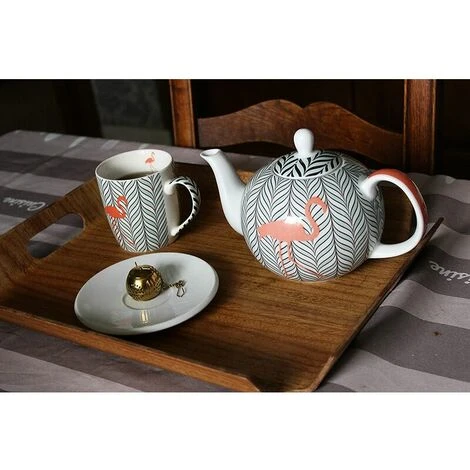 Tea Infuser Teapot - Stainless Steel Infuser (Gold) 6 Tea Infuser Teapot - Stainless Steel Infuser (Gold) - Image 4