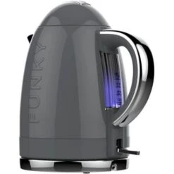 The Funky Appliance Company 1.7 Litre Kettle And 4 Slice Toaster Set Grey -Home Appliance Store 88018714 3