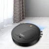 Robot Vacuum Cleaner, Powerful Robot Vacuum Cleaner, Anti-Collection, Anti-Drop, Multiple Mode, For Household/Pet Hair/Dust/Floor Cleaning, Quiet (Black)