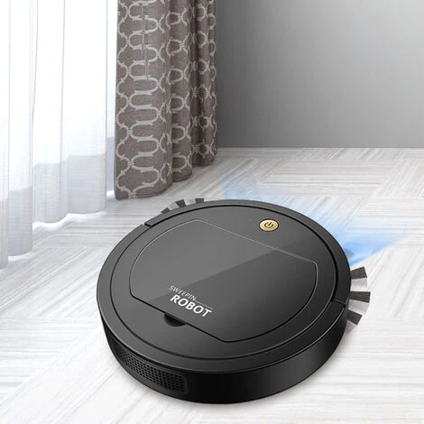 Robot Vacuum Cleaner, Powerful Robot Vacuum Cleaner, Anti-Collection, Anti-Drop, Multiple Mode, For Household/Pet Hair/Dust/Floor Cleaning, Quiet (Black) 3 Robot Vacuum Cleaner, Powerful Robot Vacuum Cleaner, Anti-Collection, Anti-Drop, Multiple Mode, For Household/Pet Hair/Dust/Floor Cleaning, Quiet (Black)