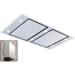 ViandPro - VP-CH4220-EX Scorpio 100 X 70cm Ceiling Hood With 1200m3/h External Motor