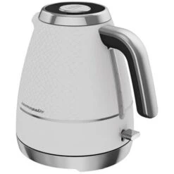 Beko Off White & Chrome Cosmopolis Dome Kettle & 4 Slice Toaster Set -Home Appliance Store 88700104 4