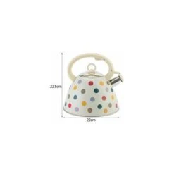 Vintage Gas Stove 3L Stainless Steel Tea Kettle With Silicone Handle -Home Appliance Store 88923889 3