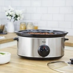 Swan 6.5 Litre Stainless Steel Slow Cooker -Home Appliance Store 89694633 4