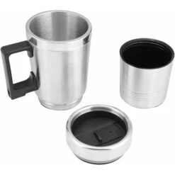 Car Kettle, Stainless Steel Car Truck Travel Kettle Cup Quick Boil For Tea Coffee (12V) MODOU 10 Car Kettle, Stainless Steel Car Truck Travel Kettle Cup Quick Boil For Tea Coffee (12V) MODOU -Home Appliance Store 89805827 4