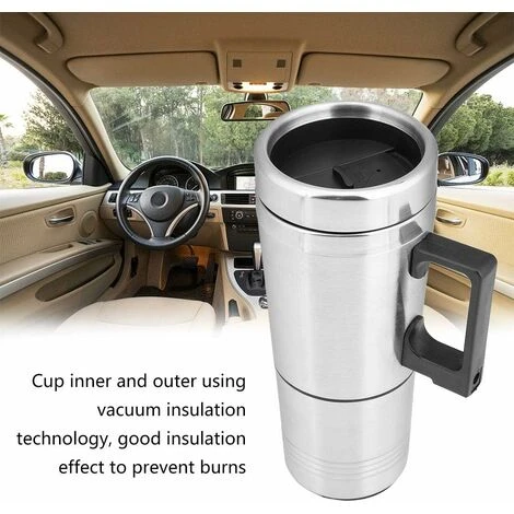 Car Kettle, Stainless Steel Car Truck Travel Kettle Cup Quick Boil For Tea Coffee (12V) MODOU 7 Car Kettle, Stainless Steel Car Truck Travel Kettle Cup Quick Boil For Tea Coffee (12V) MODOU - Image 5