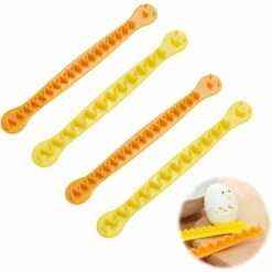 4 Pieces Of Egg Cutters, Flower Shaped Egg Tool, Boiled Egg Cut Flower Styler, Kitchen Tools, Used For Cutting Hard Boiled Eggs - MODOU