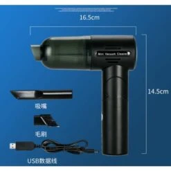 120W/20000Pa Powerful Suction Handheld Car Vacuum Cleaner Foldable Cordless Vacuum Cleaner Home For Cleaning Pet Hair Vacuum Cleaner For Home -Home Appliance Store 90437129 4