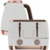 Beko Off White & Rose Gold Cosmopolis Dome Kettle & 4 Slice Toaster Set -Home Appliance Store 90587913 1
